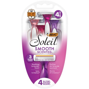 BIC Soleil Smooth Scented Women’s Disposable Razor...