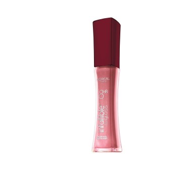 L'Oreal Paris Infallible 8HR Plumping Lip Gloss, Rose, 0.21 Ounces