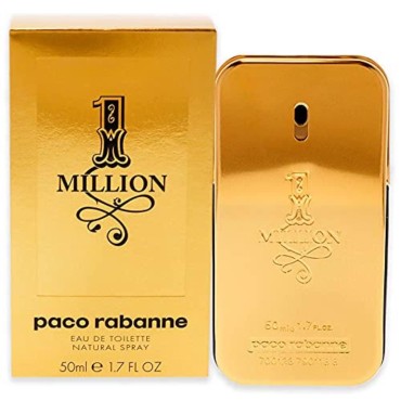 Paco Rabanne 1 Million By Paco Rabanne For Men Eau De Toilette Spray, 1.7 Fl Oz / 50 Ml