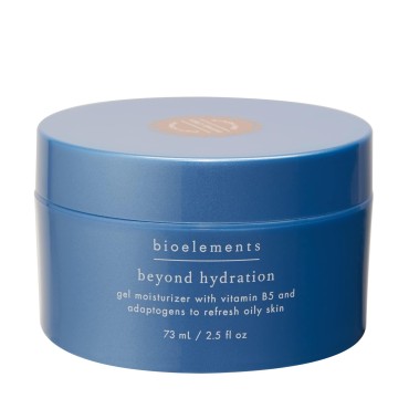 Bioelements Beyond Hydration - 2.5 fl oz - Non-Greasy Gel Facial Moisturizer for Oily Skin - Includes Vitamin B5 & Essential Oils - Vegan, Gluten Free - Never Tested on Animals