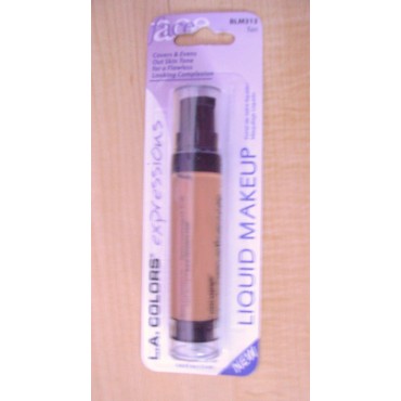 L.A. Colors Liquid Makeup, BLM313 TAN, 0.21 Fl Oz