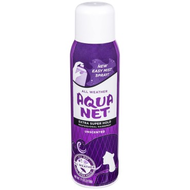 Aqua Net All Weather Professional Hairspray, Extra Super Hold, Unscented, 11 Oz