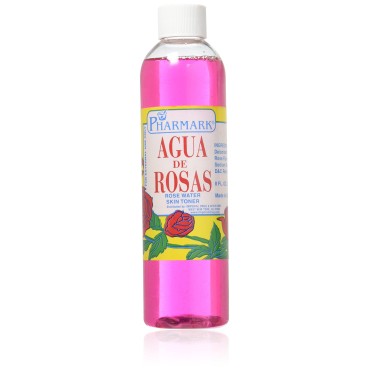 Agua De Rosas 8 Oz. Rose Water by Pharmark...