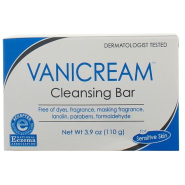 Pharmaceutical Specialties Vanicream Cleansing Bar 3.9 oz (Pack of 5)
