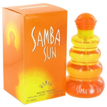 Samba Sun by Samba for Women Eau de Toilette Spray 3.4 oz