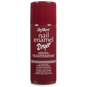 DEMERT Nail Enamel Dryer Finishing Spray...