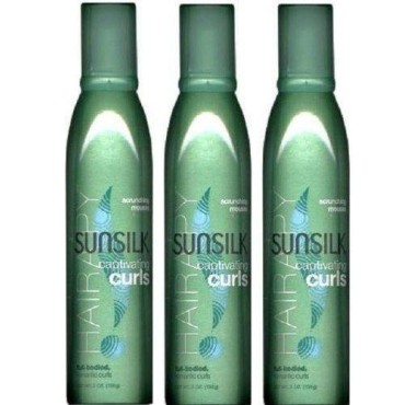 Sunsilk Captivating Curls Scrunching Mousse 7 Oz (3 Pack)
