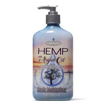Moist Hemp Argan Oil Body Moisturizer...