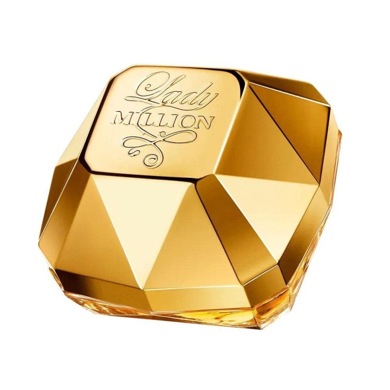 Paco Rabanne Lady Million Fragrance For Women - Warm And Spicy Scent - Notes Of Jasmine And Orange Blossom - Lasting Aroma - Seductive And Sweet - Sensual Fragrance - Edp Spray - 1 Oz