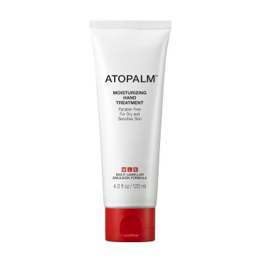 ATOPALM Moisturizing Hand Treatment hydrate soften hands, reduce visible signs of aging. Tocopheryl acetate and meadow foam seed oil with CERAMIDE MLE technology. K-Beauty skin barrier cream, 4 fl oz