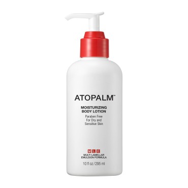 ATOPALM Intensive Moisturizing Body Lotion for Dry & Sensitive Skin, Replenishes Hydration, Paraben-Free, K-Beauty, skin barrier ceramide lotion, 10 Fl Oz, 295ml