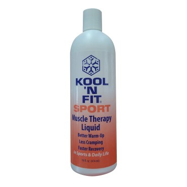 Kool N' Fit Sport Muscle Therapy Liquid Refill Bottle -16 Ounce