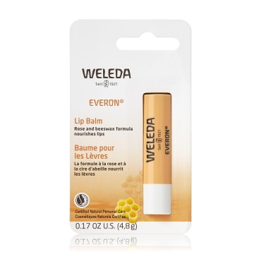 Weleda Everon Lip Balm, 0.17 Ounce (Pack of 3)