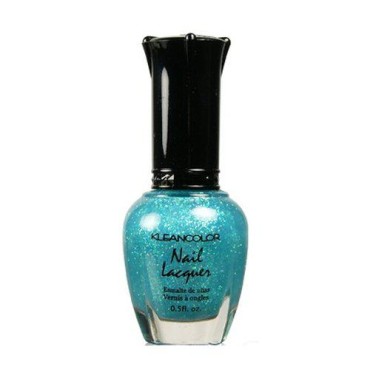 Kleancolor Nail Lacquer Sparkle Emerald 34