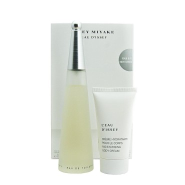 Issey Miyake L'eau D'issey Gift Set for Women (EDT Spray and Moisturizing Body Cream)
