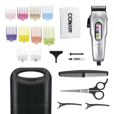 ConairMAN Hair Clippers for Men, 20-Piece Number C...