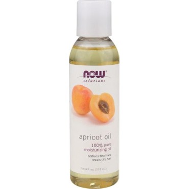 NOW Apricot Kernel Oil, 4-Ounce (Pack Of 2)