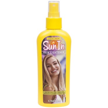 Sun-In Hair Lightener Spray, Lemon, 4.7 Ounce