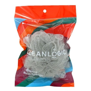 Cleanlogic Mesh Bath Sponge 50g Assorted Colors (P...