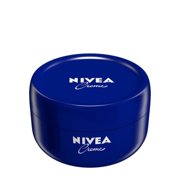 NIVEA Creme Pack of 3 (3 x 200 ml), Moisturising Skin Cream, Intensively Caring Face Cream, All Purpose Body Cream for the Whole Family