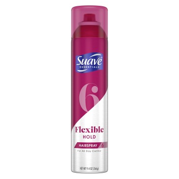 Suave Professionals Hair Spray Flexible Control Finishing 9.4 oz (Packaging May Vary)