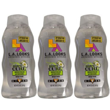 L.A. Looks Perfect Curl, 20-Ounce (Pack of 3)