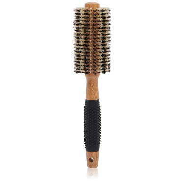 Sam Villa Signature Series Nylon & Boar Bristle Hair Brush Round Styling Brush
