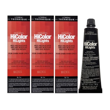 Loreal Excellence Hicolor Hilights Magenta 1.2 Oun...