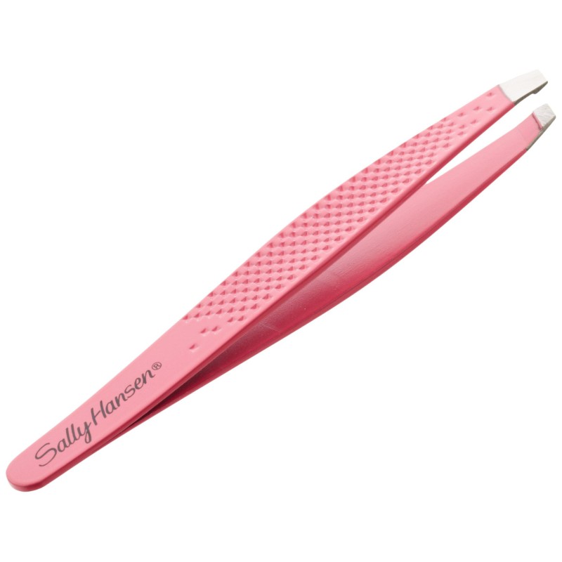 Sally Hansen Raise Some Brows-Slant Tip Tweezer with Platform, Eyebrow Tweezers,Tweezers, Pointed Tweezers, Grasp Hairs Firmly and Securely