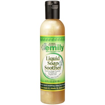 EMILY Organic Liquid Soother Soap, 8 FZ