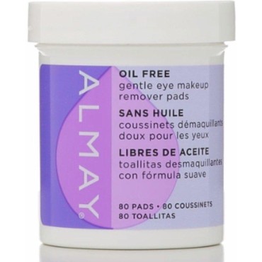 Almay Eye Makeup Remover Pads, Oil Free, Pack Of 2...