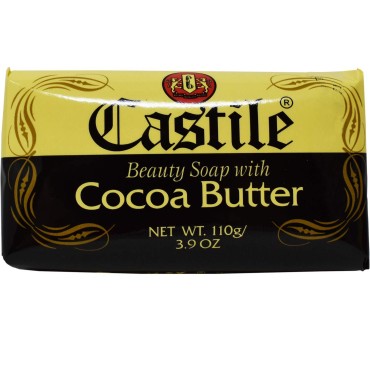 Castile Beauty Soap w/ Cocoa Butter 3.9 oz.