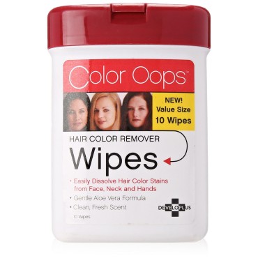 Color Oops Hair Color Removing Wipes (10 Count)