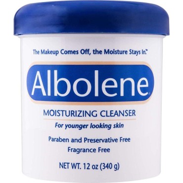 Albolene Moisturizing Cleanser Fragrance Free 12 o...