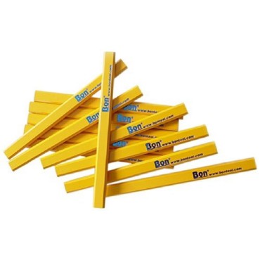 Bon Tool 84-293 Pencil - Yellow Casing Medium Black Lead - (12/Pkg)