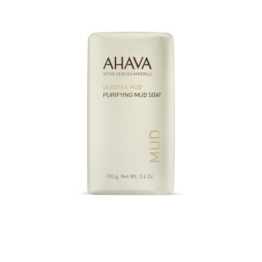 AHAVA Purifying Dead Sea Mud Soap - Face & Body Cl...