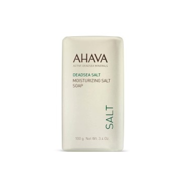 AHAVA Moisturizing Dead Sea Salt Soap - Face & Bod...