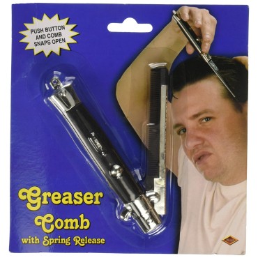 Greaser Comb Party Accessory (1 count) (1/Pkg)