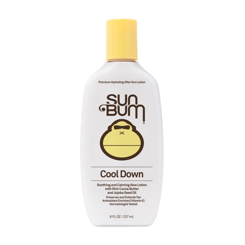 Sun Bum Cool Down Aloe Vera Lotion - Vegan After Sun Care with Cocoa Butter to Soothe and Hydrate Sunburn- 8 oz