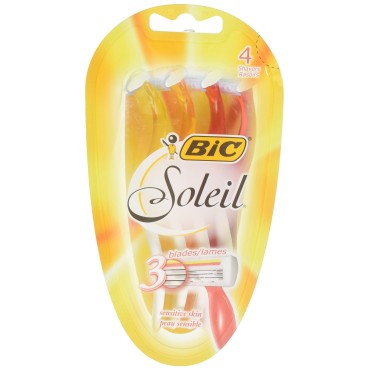 Bic Soleil for Women Sensitive Skin - 4 ct...