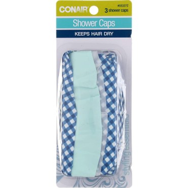 Conair 55327z Shower Cap Assorted Pastel Colors 3 ...