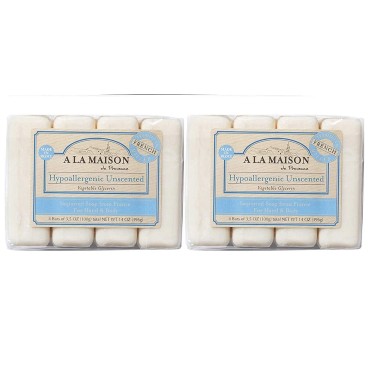 A La Maison Bar Soap Valu Pak Unscntd, 4 Count (Pa...