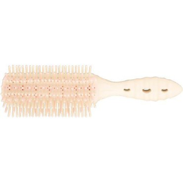 YS Park Hair Brush - Lap Doragon Air Vent Styler White/Pink Mix LAP32