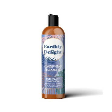 Earthly Delight | Clarifying Shampoo - Formerly Tropical Rain - 16oz | Ideal for Normal to Oily Hair | Safe for Color Treated Hair | Packaging May Vary