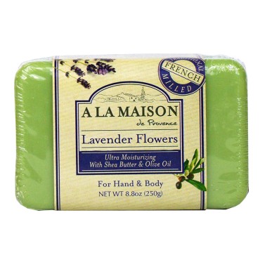 A LA MAISON Soap Bar Frnch Lvndr Flwr...