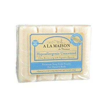 A La Maison Bar Soap Valu Pak Unscntd 4/3.5 Oz...