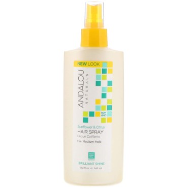 Andalou Naturals Hair Spry Perfct Hld Sunf 8.2 Fz...