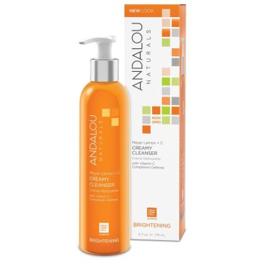 Andalou Naturals Cleanser Crmy Meyer Lemon...