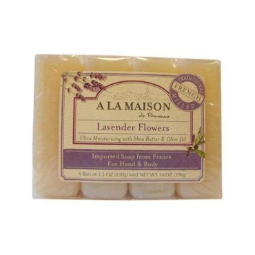 A La Maison Bar Soap Lvndr Flwr Value 4 Ct...