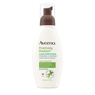 Aveeno Clear Complexion Foaming Oil-Free Facial Cl...